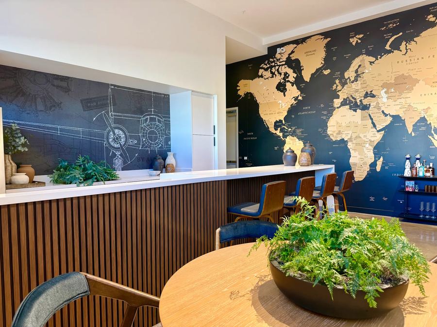 Amanda Ward project &mdash; lounge interior
