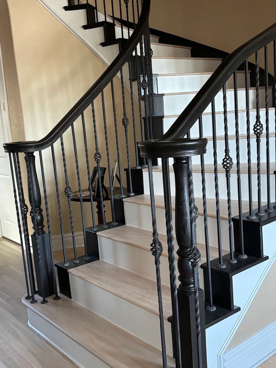 Patricia Robertson project &mdash; stair remodel